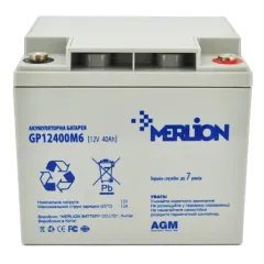 MERLION AGM GP12400M6 12В 40 А•г Акумуляторна батарея