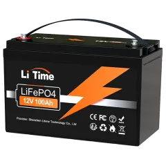 LiTime LiFePO4 12V 100Ah bluetooth Акумуляторна батарея
